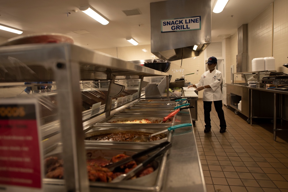 Renovations underway at Tyndall’s dining facility