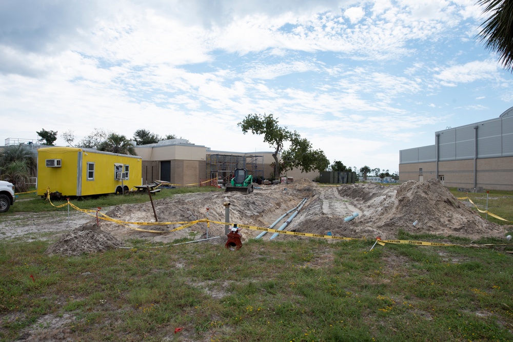 Renovations underway at Tyndall’s dining facility