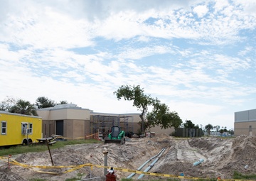Renovations underway at Tyndall’s dining facility