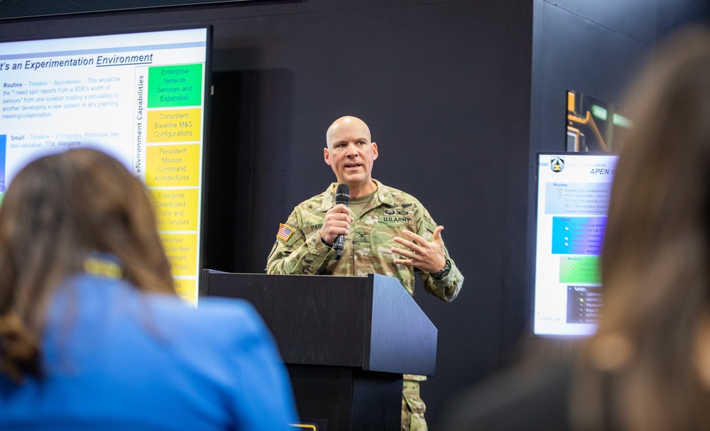 AUSA 2021 - Col David W. Parkes, Army Persistent Experimentation Network (APEN)