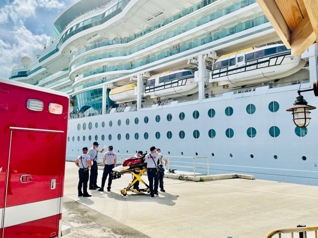 Coast Guard coordinates medevac of man from cruise ship in Key West