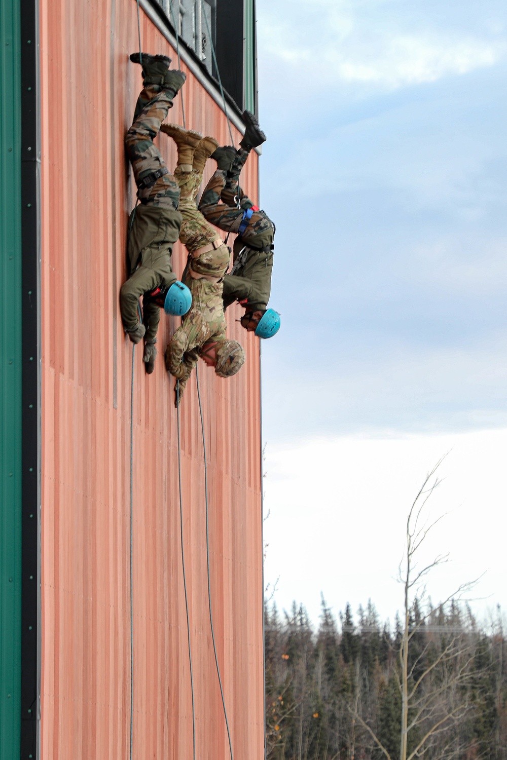 Decending Together Head First