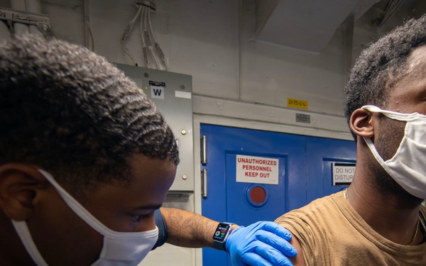 Makin Island Flu Shots