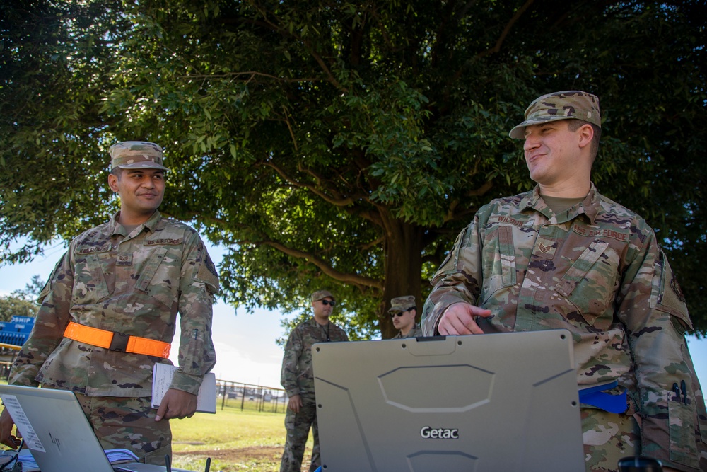 Comm Flyaway kit ensures Yokota readiness during SRI