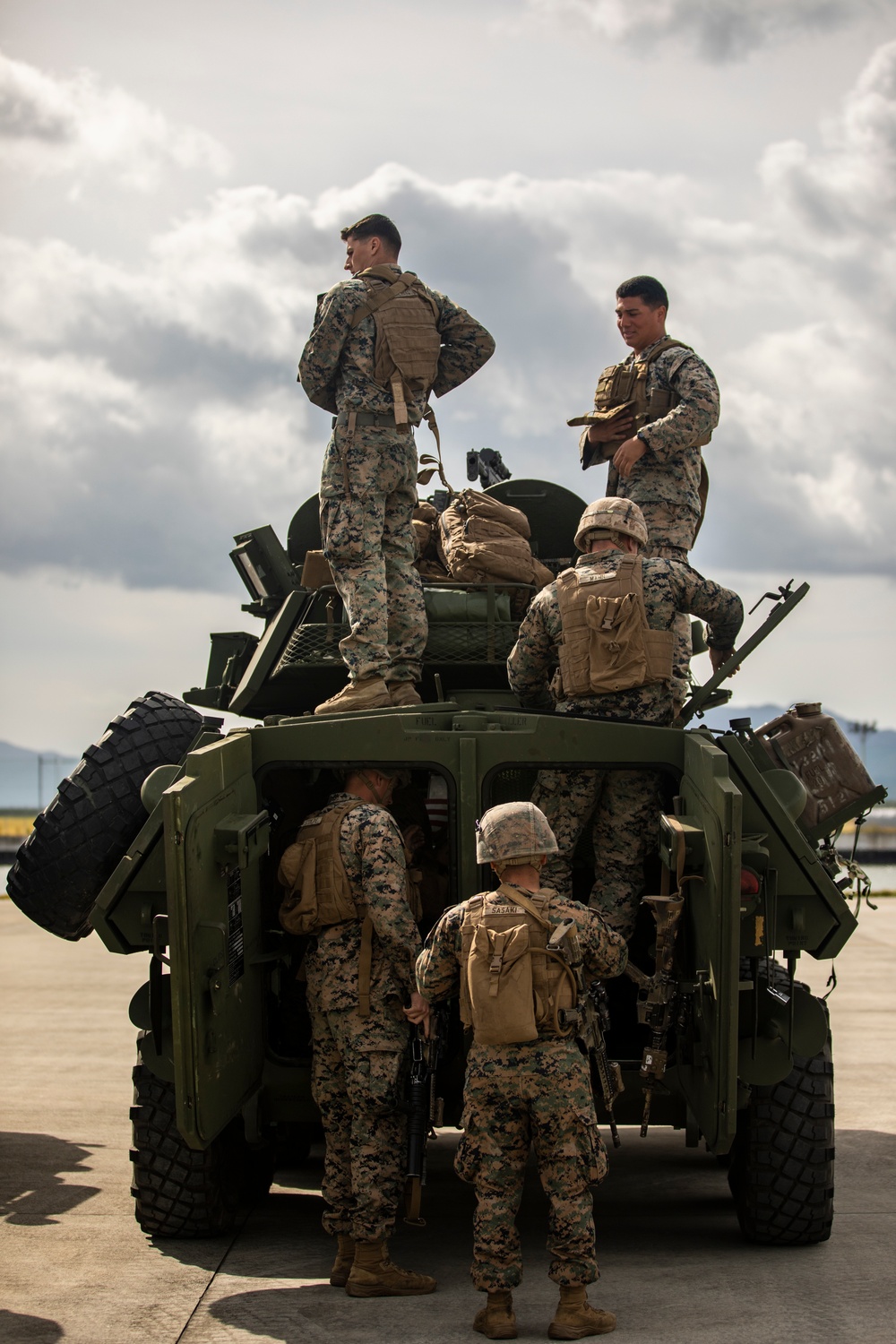 Lethality Practiced: 3d Light Armored Reconnaissance Battalion Marines conduct Mobile User Objective System during Exercise Iron Sky