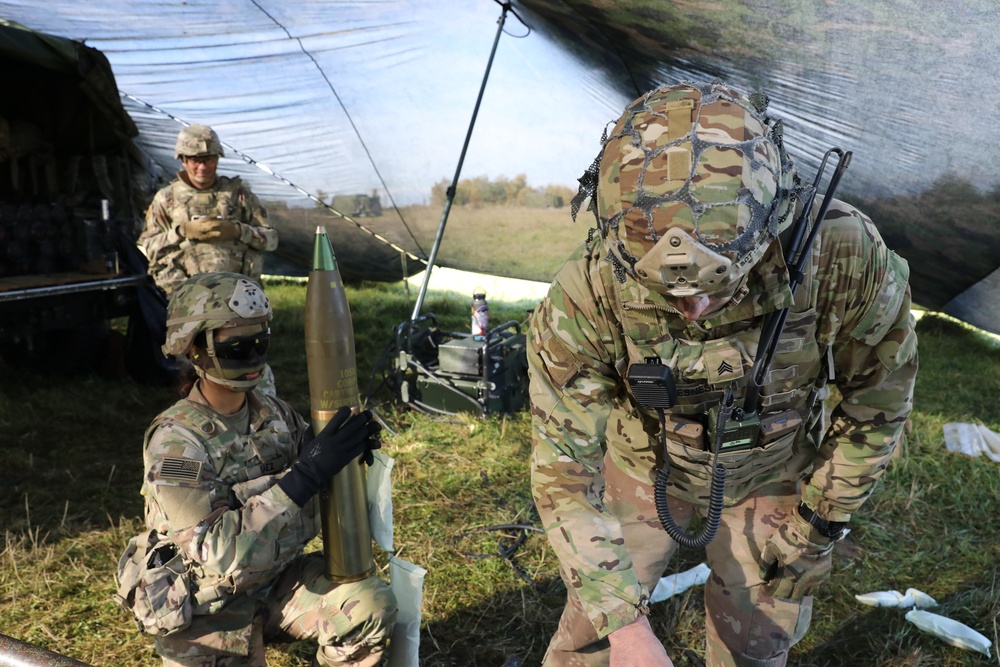 Artillerymen across Grafenwoehr certify the King of the Heard