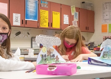 Dr. Jane Goodall visits C.C. Pinckney Elementary virtually