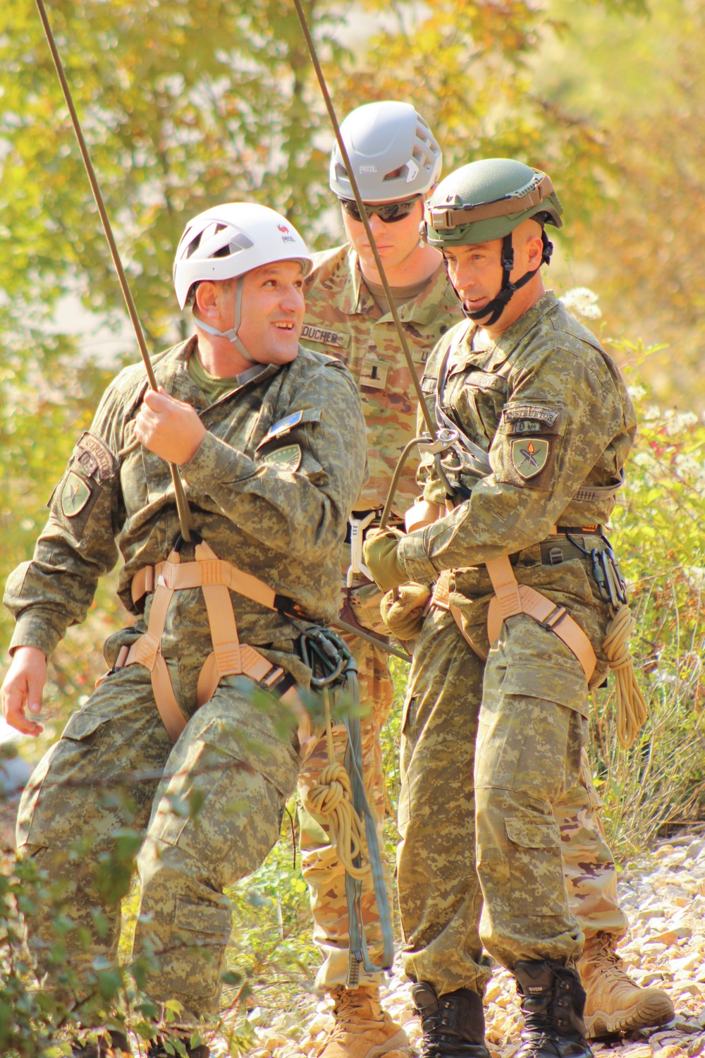 Kosovo Security Force Learns Mountain Skills