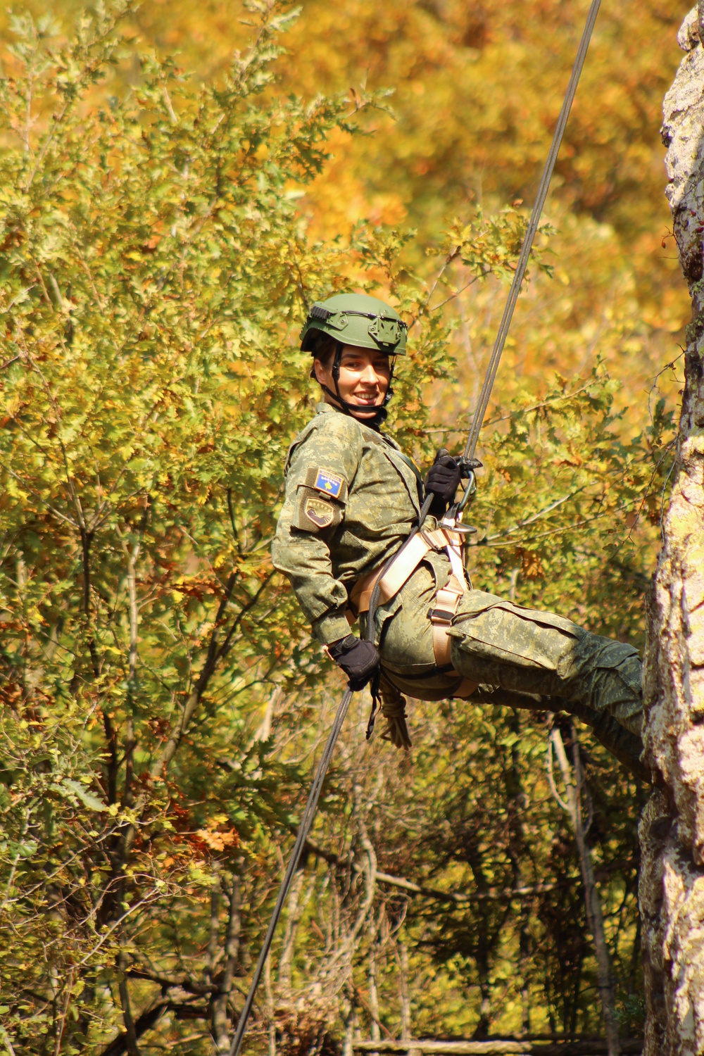 Kosovo Security Force Learns Mountain Skills