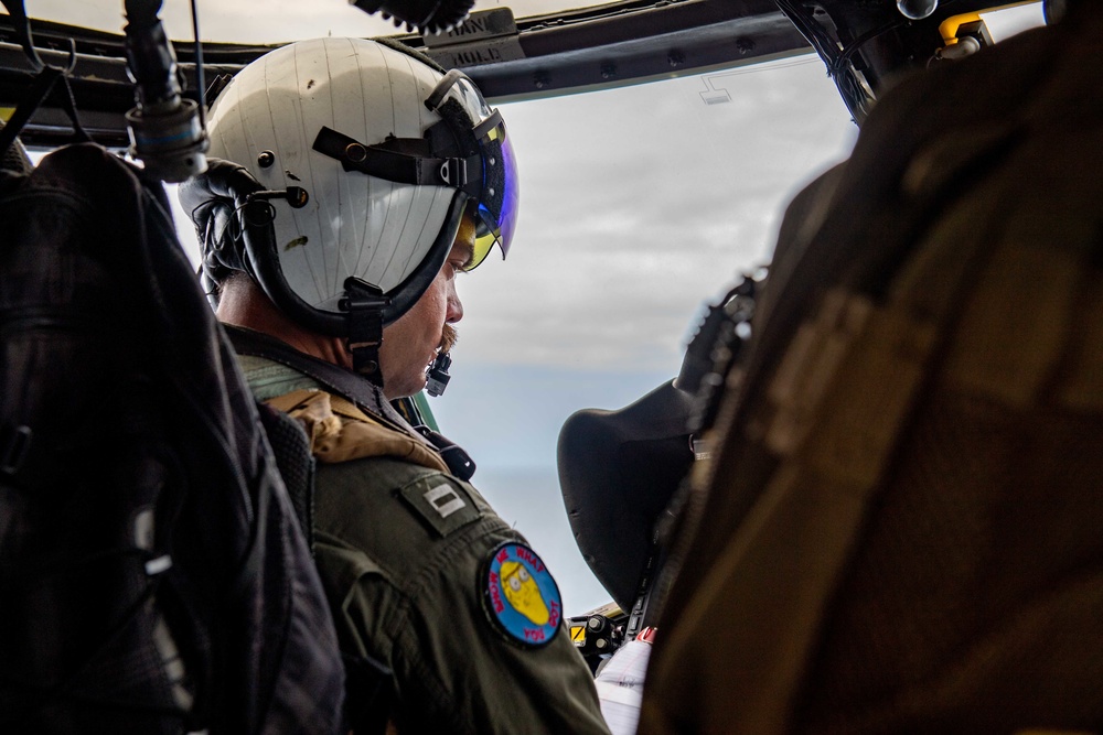 HSC-21 Sailor Pilots MH-60S Sea Hawk Helicopter