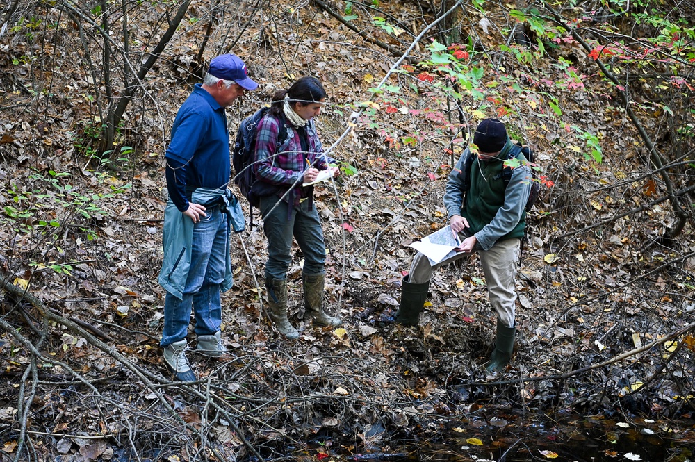 Amphibian habitat evaluation conducted at Hanscom