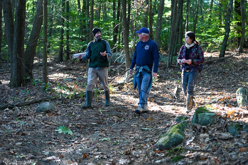 Amphibian habitat evaluation conducted at Hanscom