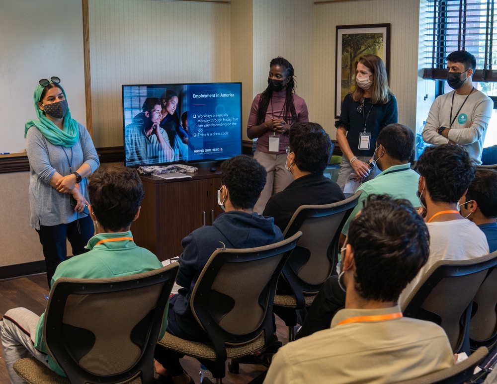 Classes Held for Afghan Personnel at Task Force Eagle