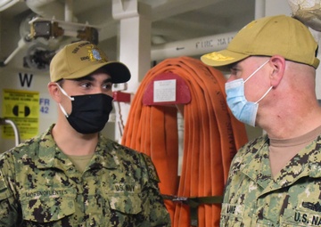 Thomas Hudner Coxswain Takes Unique Path to Naval Service