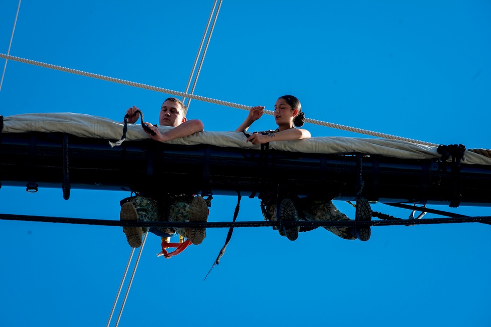 USS Constitution hosts Chief Petty Officer Heritage Weeks