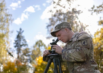 Infantry Mortarman Tests on the M2A2 Aiming Circle