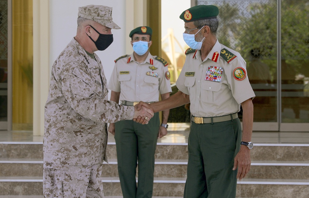 CENTCOM commander meets with key leaders in UAE