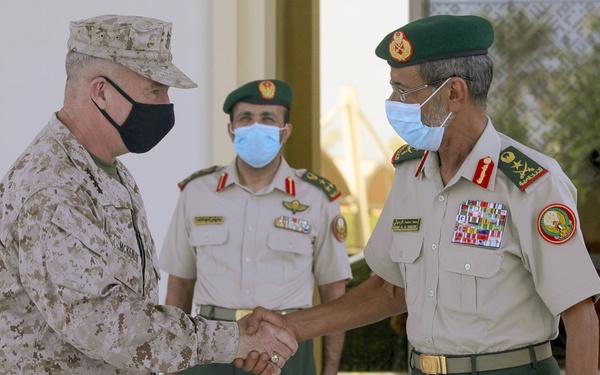 CENTCOM commander meets with key leaders in UAE