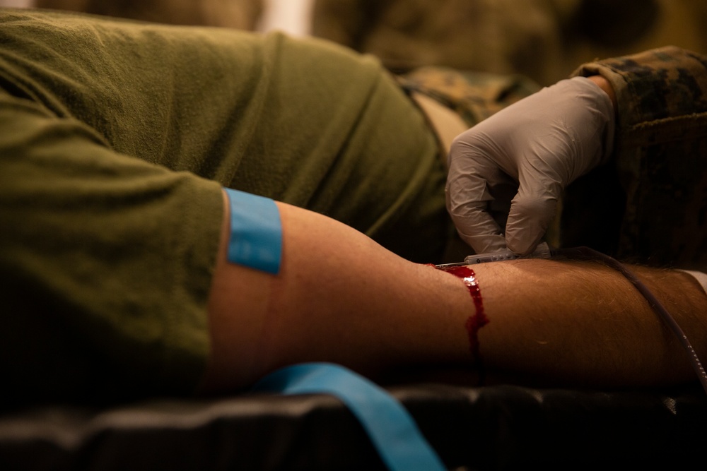 UNITAS 2021: Valkyrie blood transfusion training