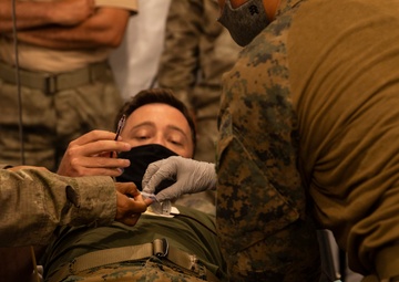 UNITAS 2021: Valkyrie blood transfusion training