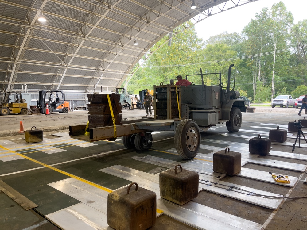 ERDC Geotechnical and Structures Laboratory developing new airfield matting system