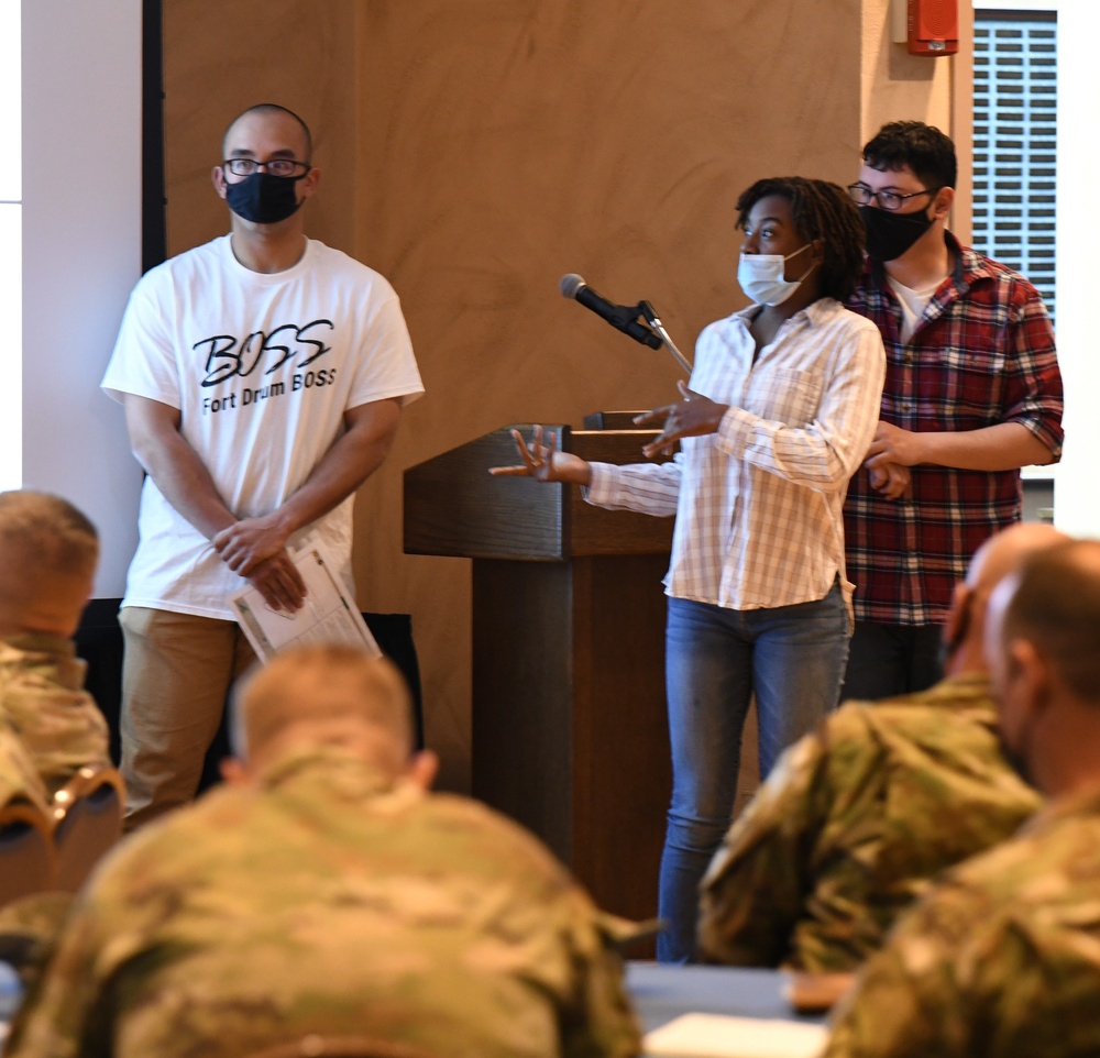 Fort Drum BOSS conference reinforces how the Army’s single Soldiers program supports 10th Mountain Division