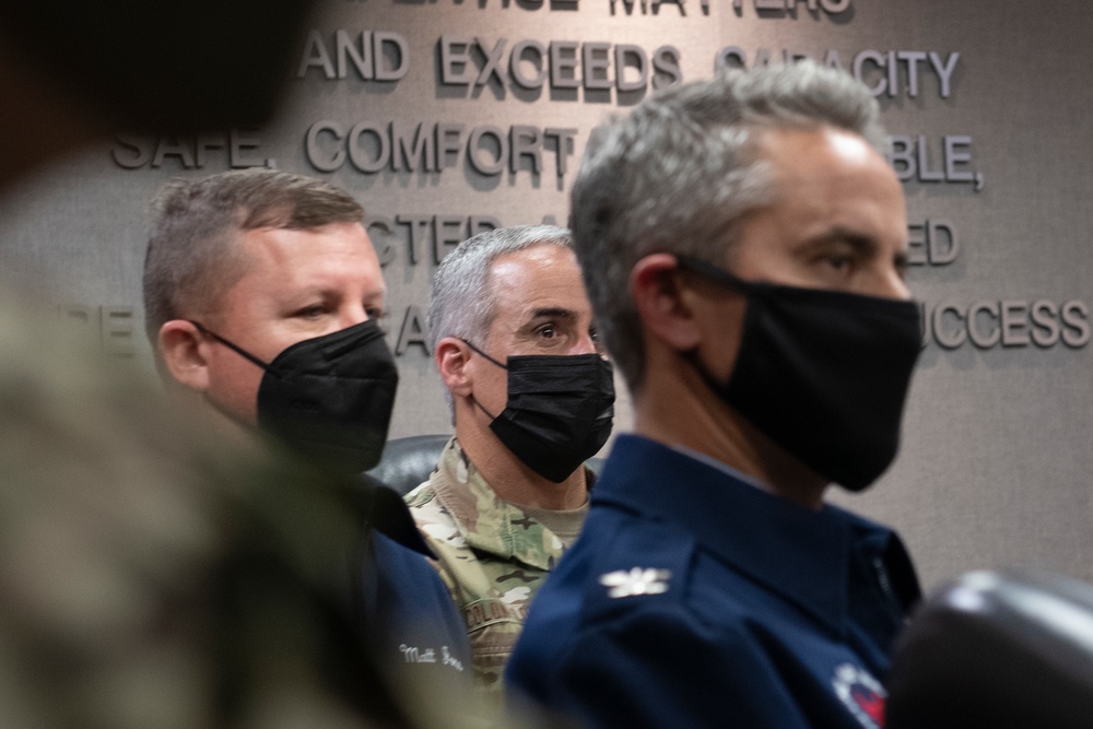 SEAC Visits 89th Airlift Wing