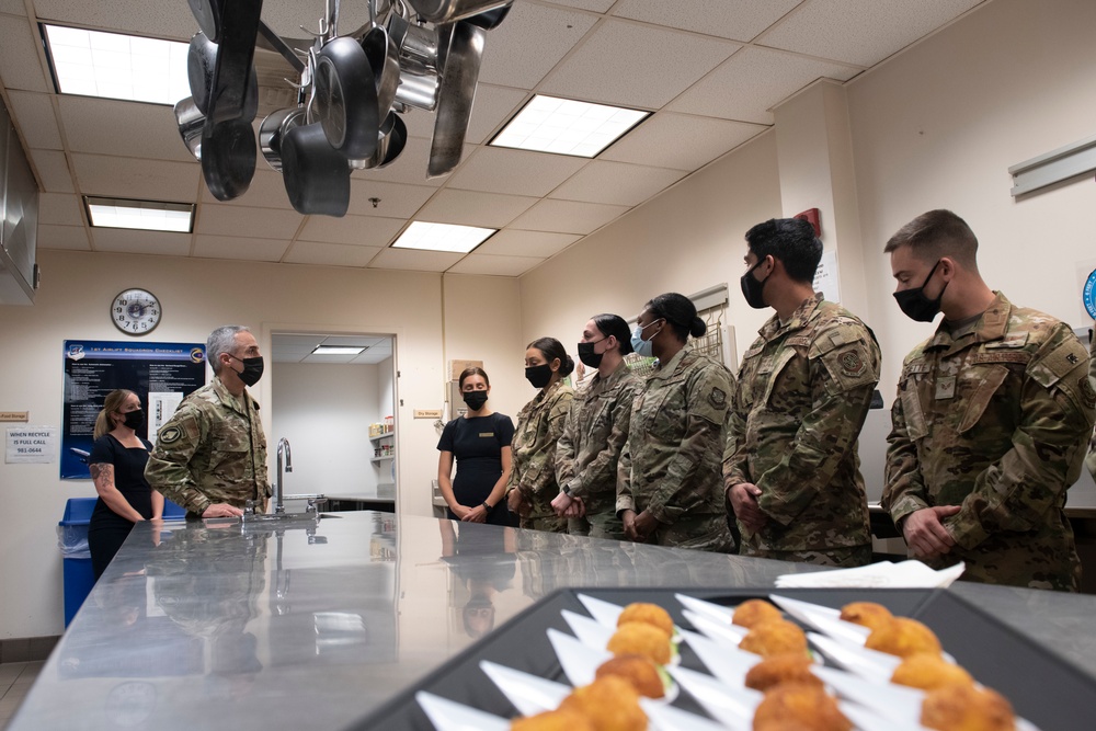 SEAC Visits 89th Airlift Wing
