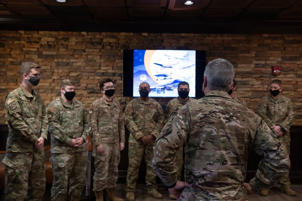 SEAC Visits 89th Airlift Wing
