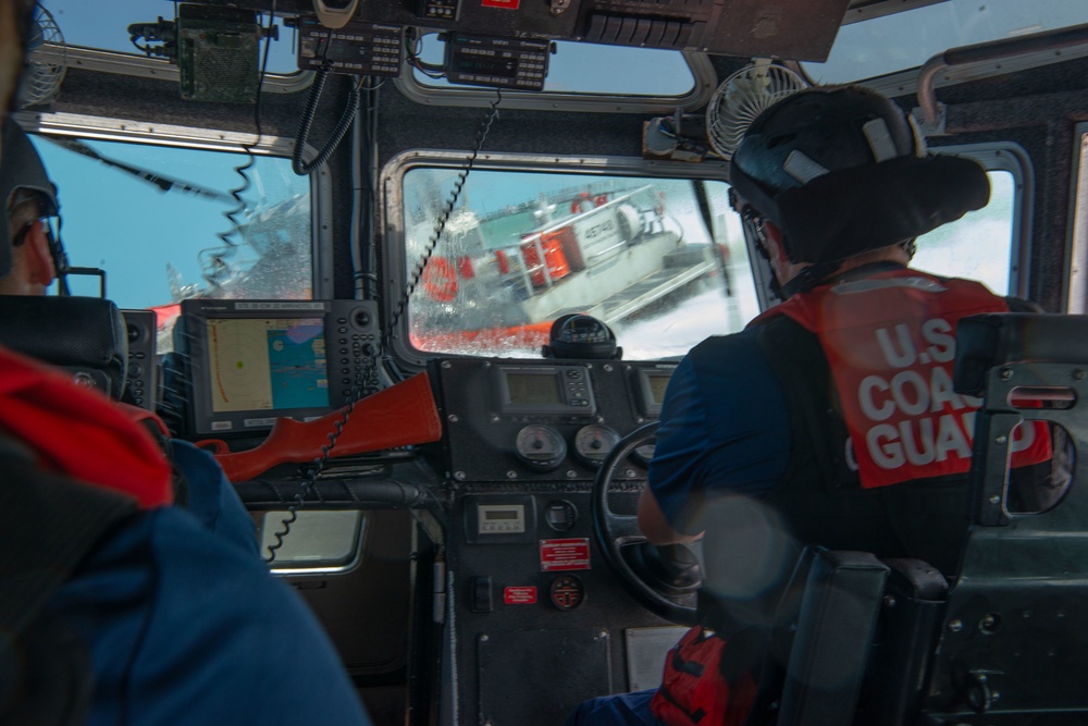 Coast Guard Station South Padre Island Non-Compliant Vessel Training