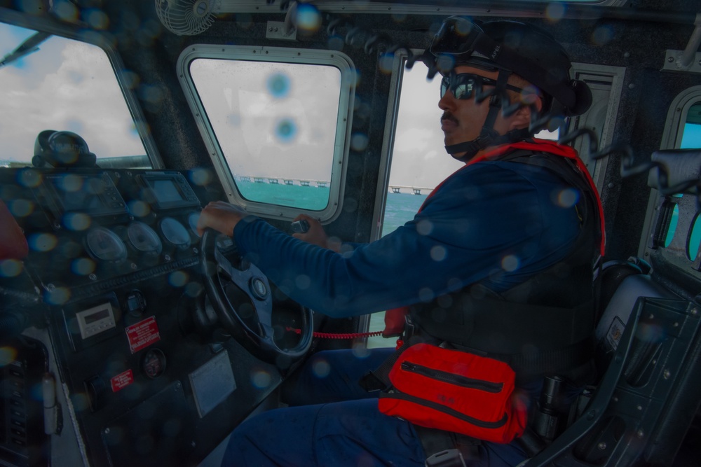 Coast Guard Station South Padre Island Non-Compliant Vessel Training