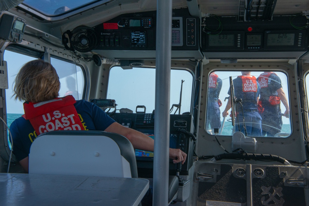 Coast Guard Station South Padre Island Ocean Sentry Drop Training