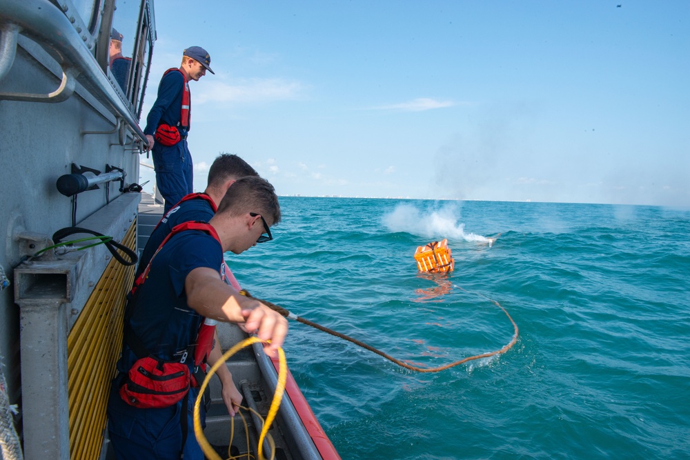 Coast Guard Station South Padre Island Ocean Sentry Drop Training