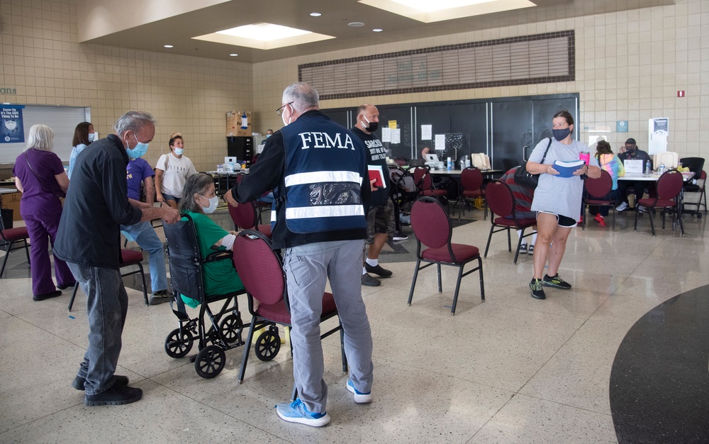 Hurricane Ida: Houma Disaster Recovery Center and Temporary Housing Units