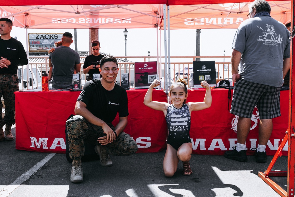 Orange County Marines Attend Pacific Air Show