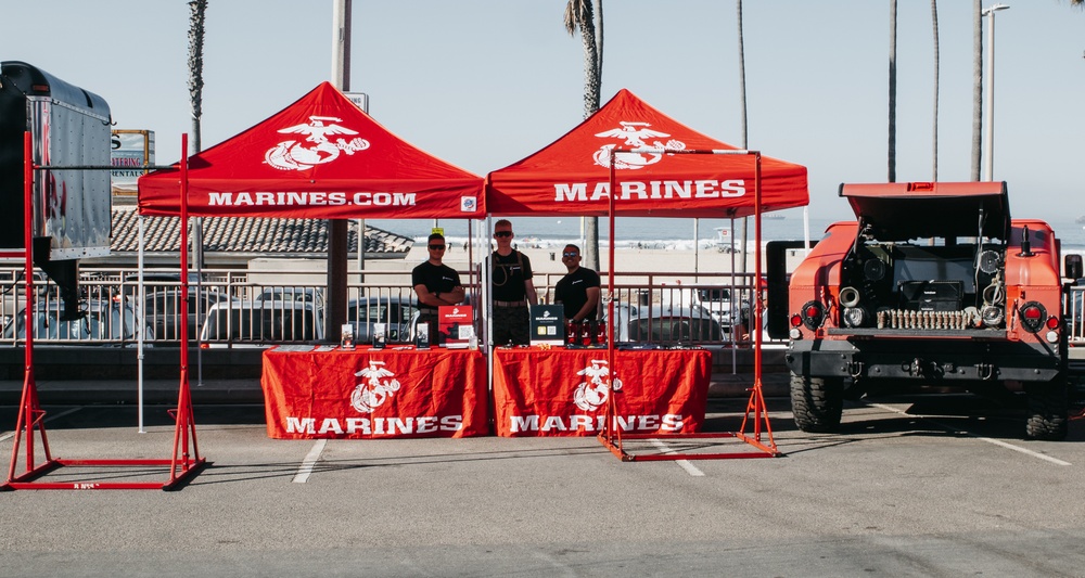 Orange County Marines Attend Pacific Air Show