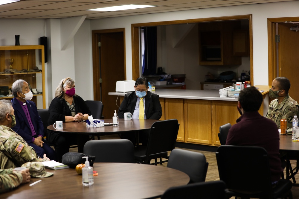 Task Force McCoy: United Methodist Church Visit