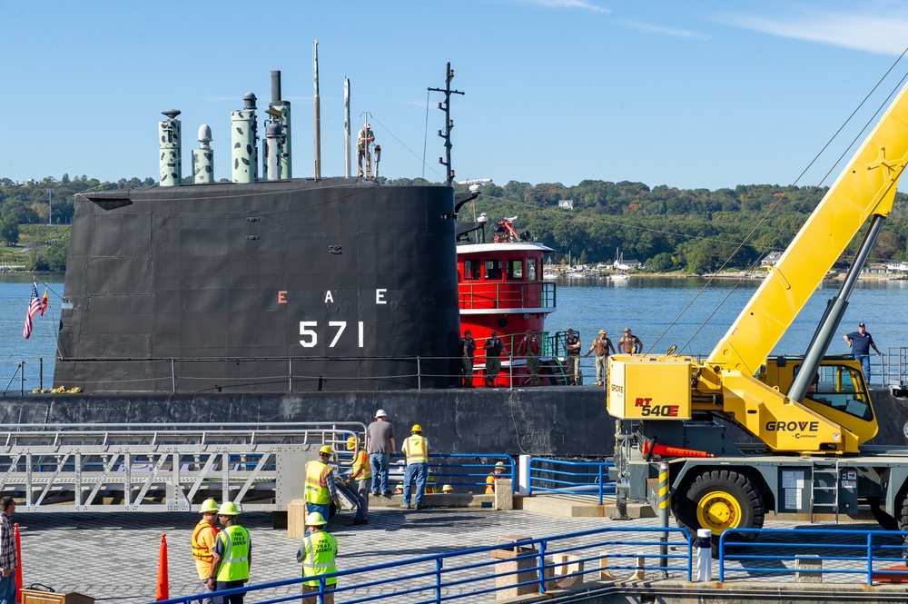 Navy celebrates commencement of long-anticipated preservation of Historic Ship Nautilus