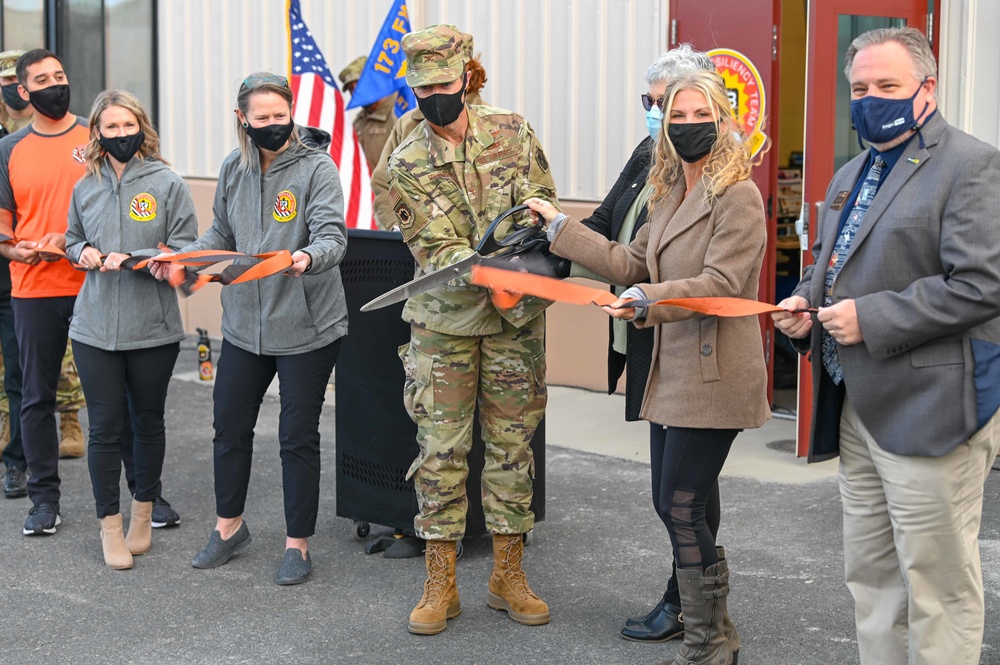 173rd Fighter Wing’s new Resilience Operations Center ribbon cutting