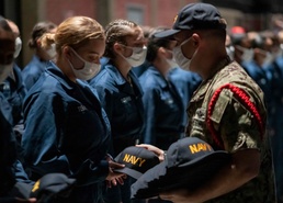 Recruit Training Command graduate commits to her future