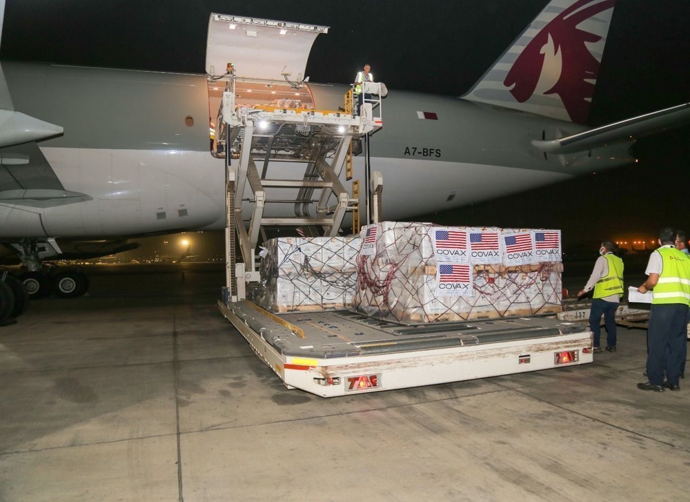 Pfizer COVID-19 Vaccine Delivery Egypt