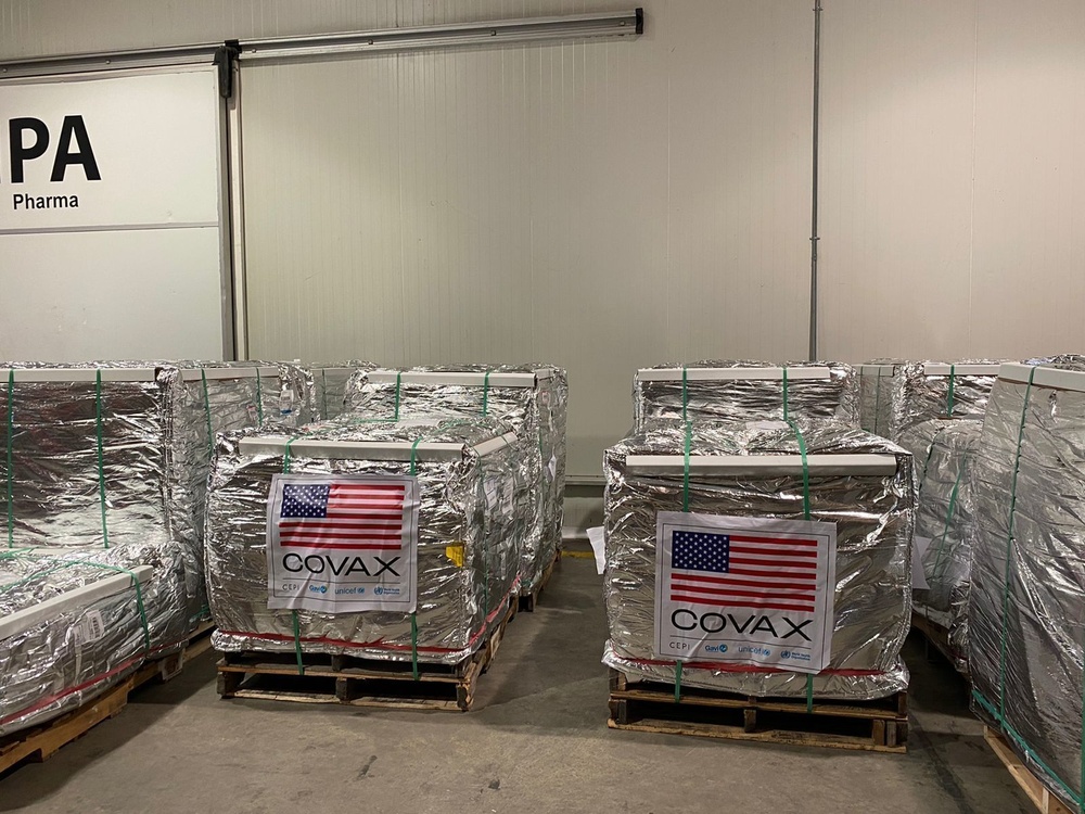 Pfizer COVID-19 Vaccine Delivery Egypt