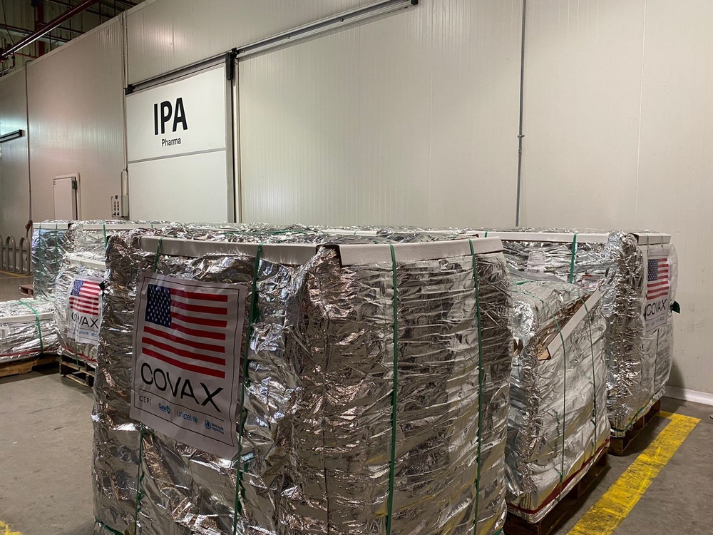 Pfizer COVID-19 Vaccine Delivery Egypt