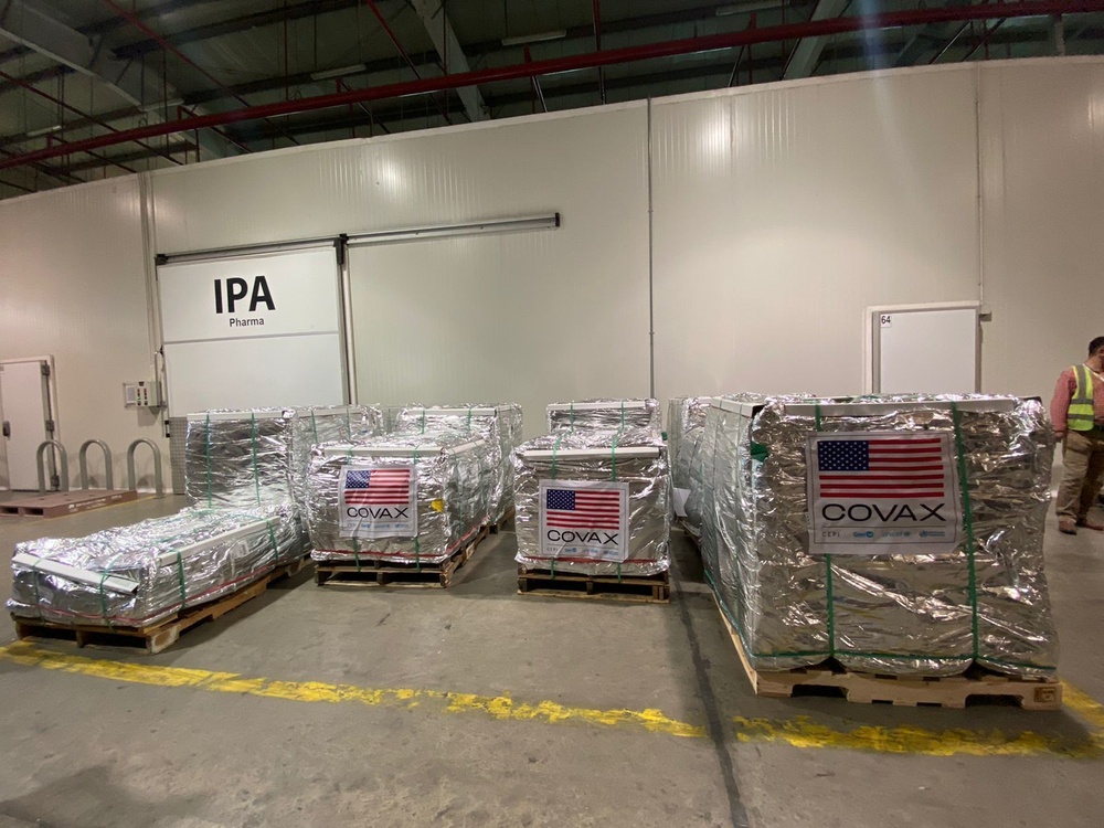 Pfizer COVID-19 Vaccine Delivery Egypt