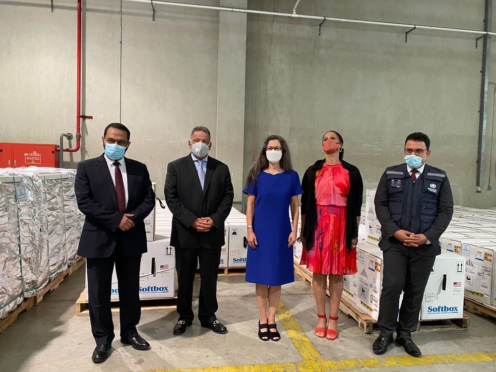 Pfizer COVID-19 Vaccine Delivery Egypt