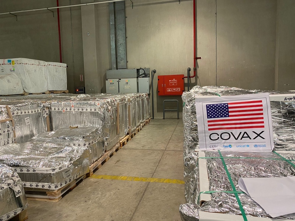 Pfizer COVID-19 Vaccine Delivery Egypt