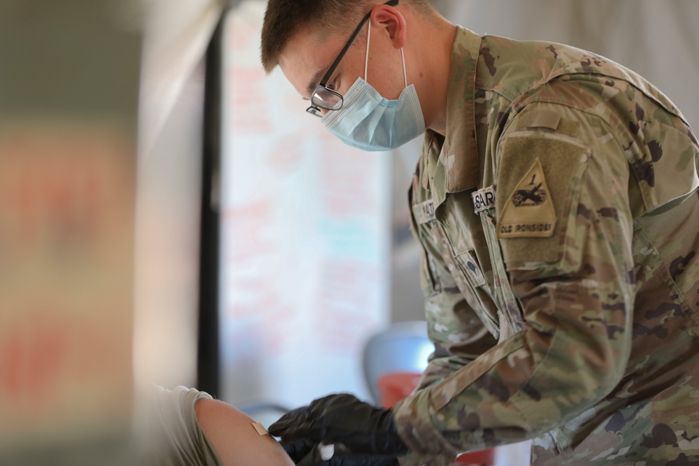 Medical team provides care at Fort Bliss’ Doña Ana Complex