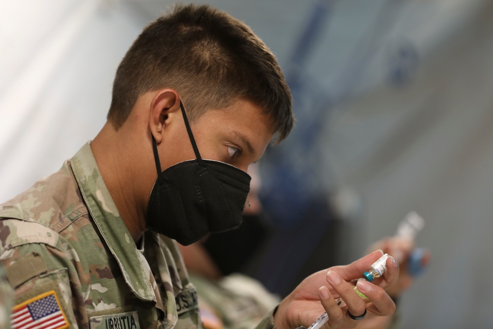 Medical team provides care at Fort Bliss’ Doña Ana Complex