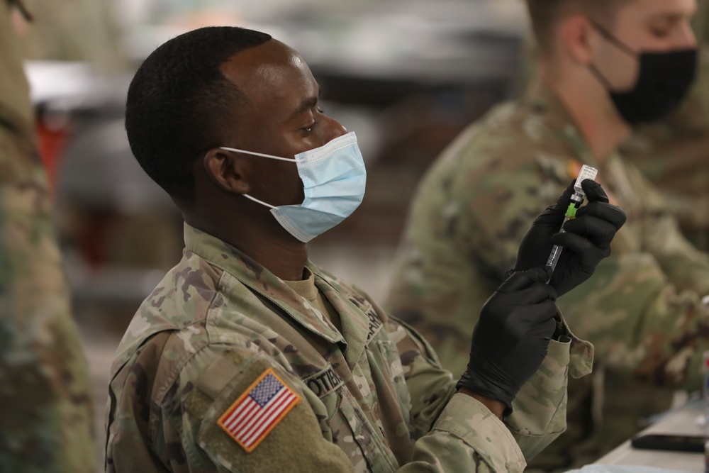 Medical team provides care at Fort Bliss’ Doña Ana Complex