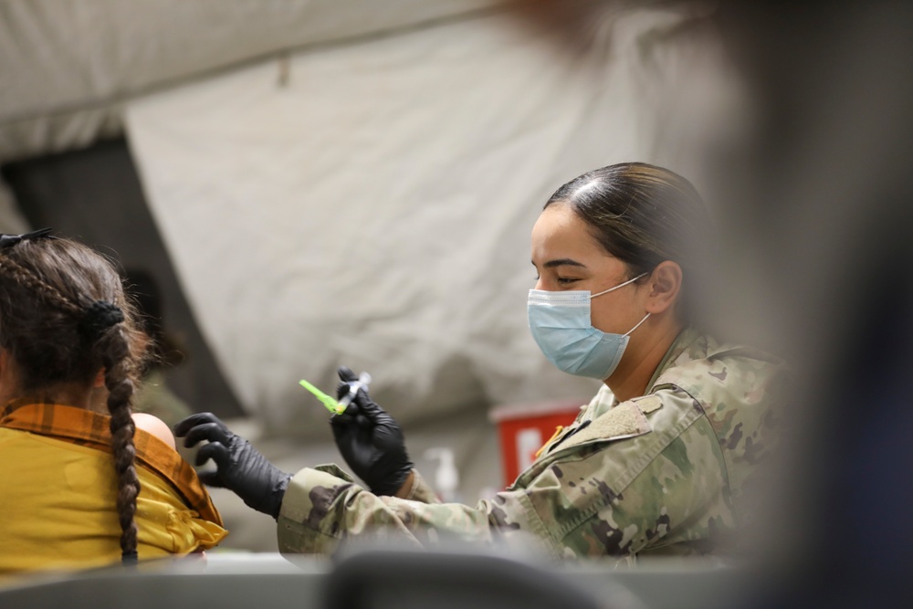 Medical team provides care at Fort Bliss’ Doña Ana Complex